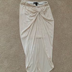 Twisted High Low Skirt